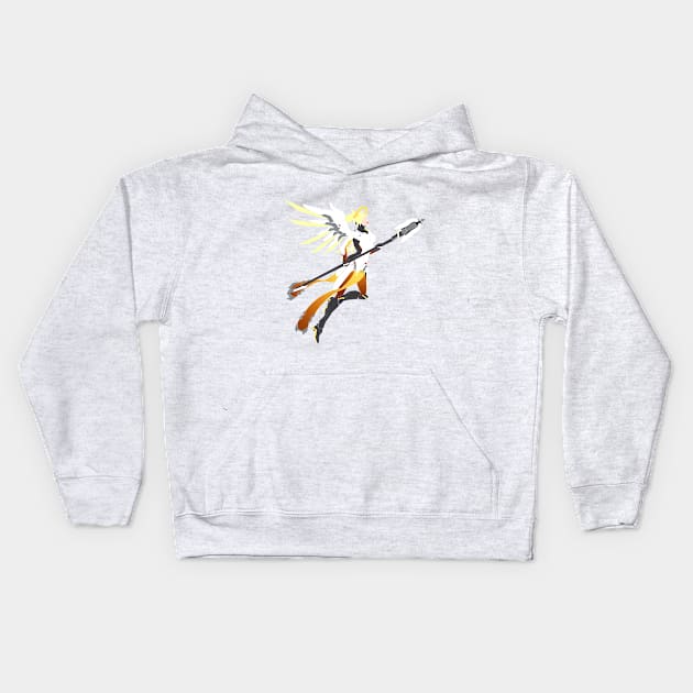 Guardian Angel Kids Hoodie by GraphiteGoose